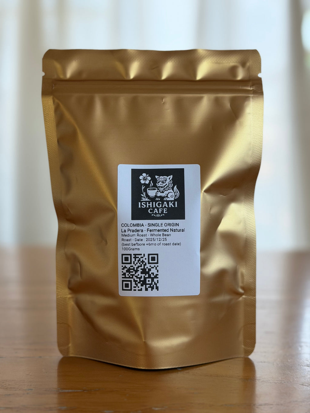 LIMITED - Colombia La Pradera – Fermented Natural | Medium-Dark Roast 100 Grams  ( 7-10 Cups)