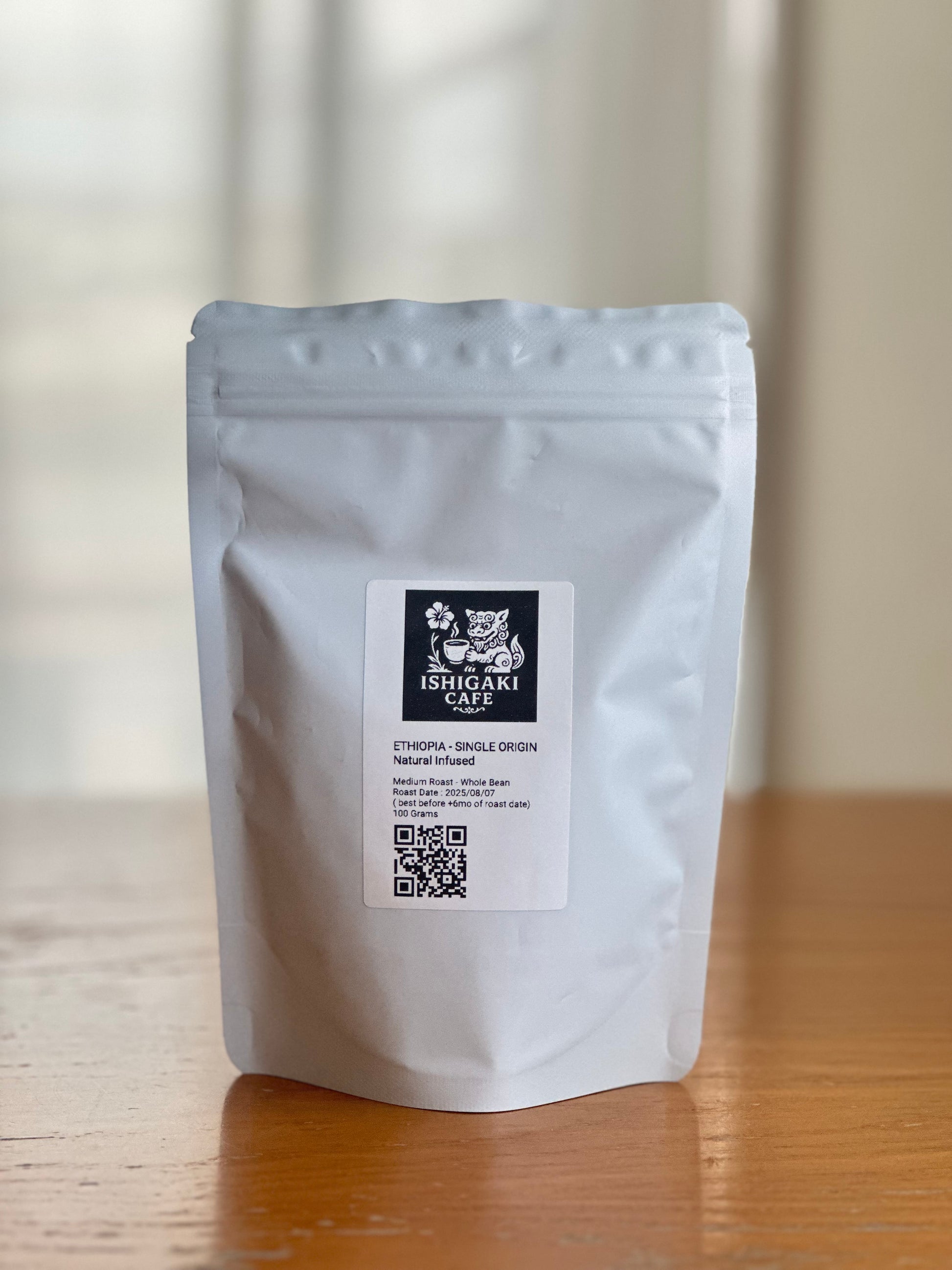 INFUSED ETHIOPIA - Natural - Medium Roast -100 Grams