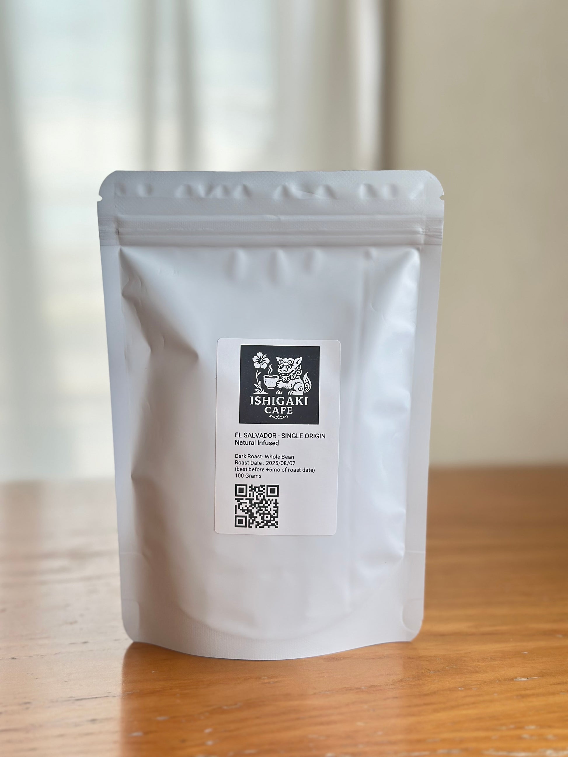 INFUSED EL SALVADOR - Washed - Dark Roast -100 Grams