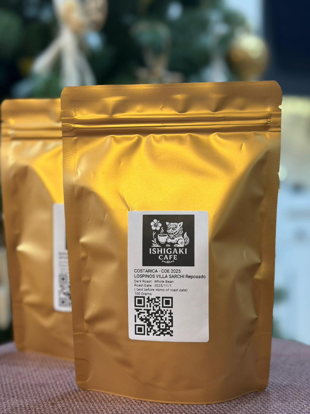 LIMITED - COE 2025 COSTA RICA Los Pinos Villa Sarchi - Reposado 100 Grams ( 7-10 Cups)