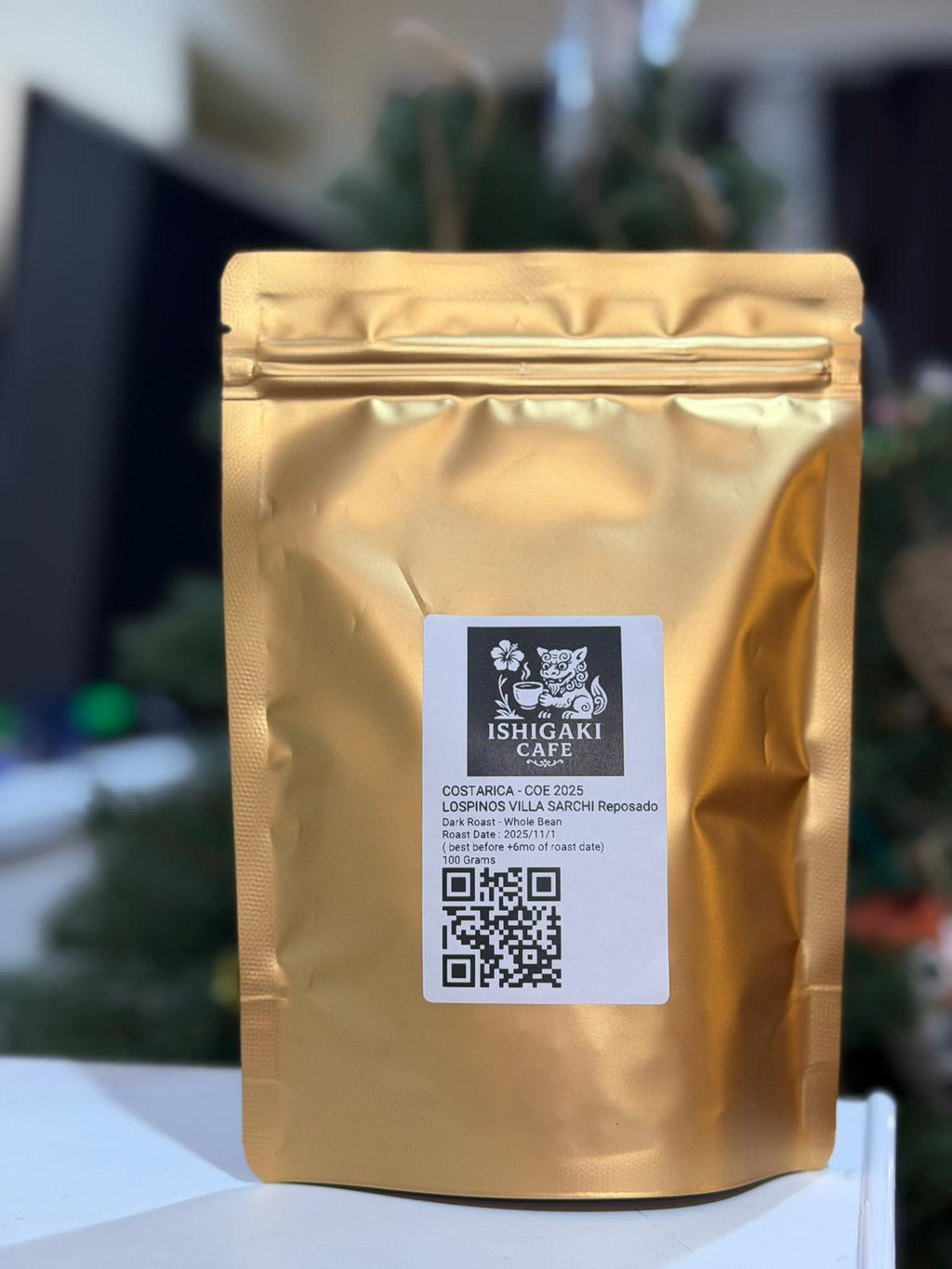 LIMITED - COE 2025 COSTA RICA Los Pinos Villa Sarchi - Reposado 100 Grams ( 7-10 Cups)